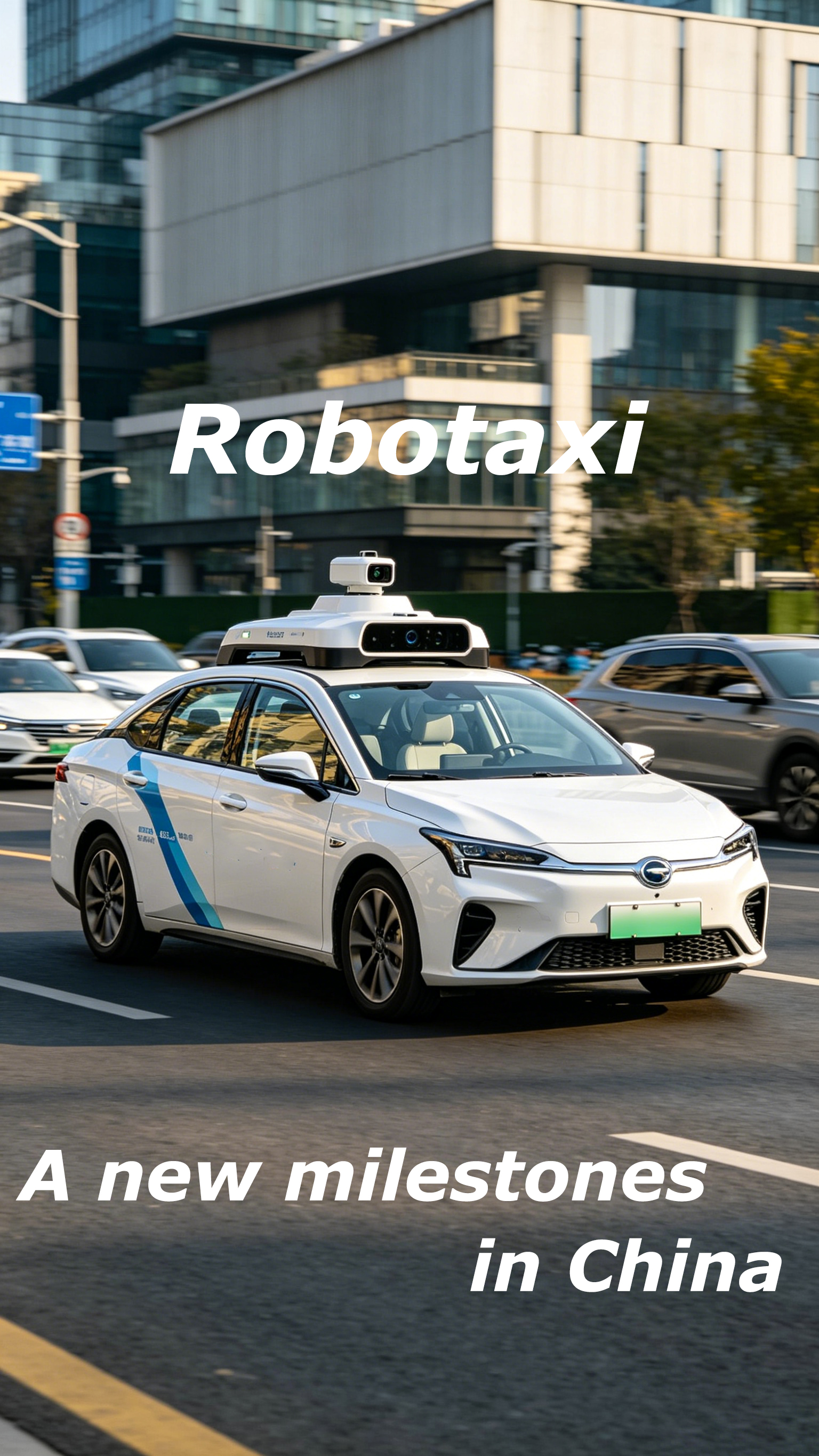 Robotaxis: Čínské samořídící taxíky startují v Shenzhenu