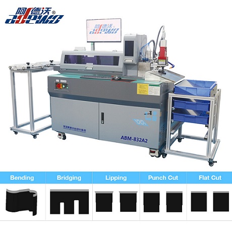 ABM-832A2 Auto Bender Machine pro výrobu vysekávacích forem na boty a kůži